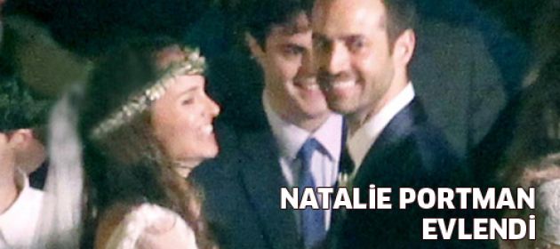 Natalie Portman evlendi