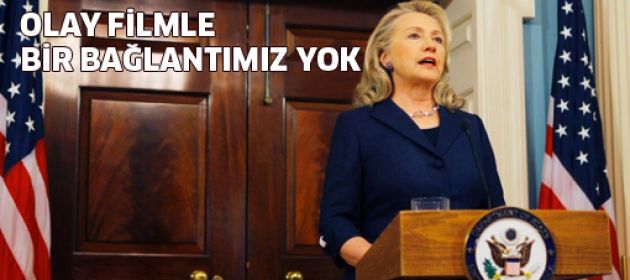 ABD'den açıklama: Filmle hiçbir ilgimiz yok
