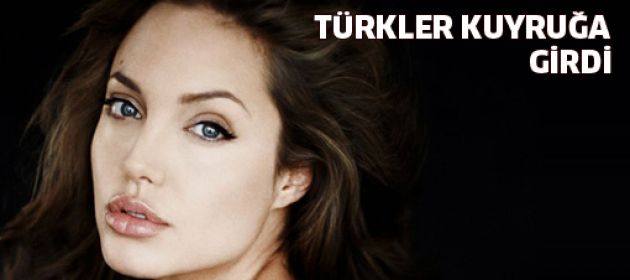 Türkler, Angelina için kuyruğa girdi