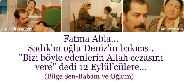 Taner Alp'ten Sine-Karakter: Fatma Abla