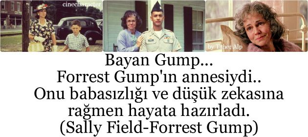 Taner Alp'den "Sine Karakter"... Sally Field