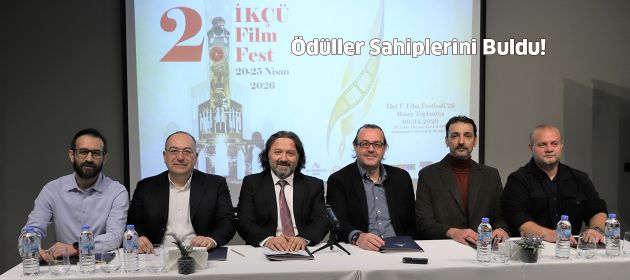 İKÇÜ Film Festivali'nde ödüller sahiplerini buldu!