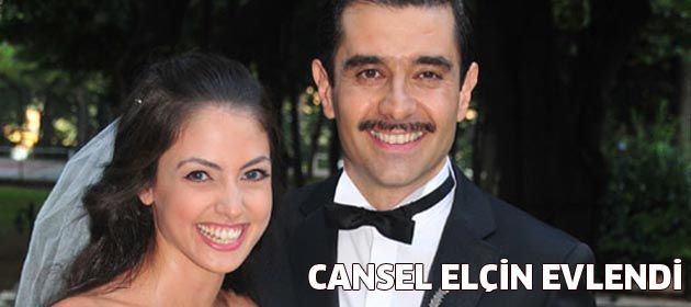 Cansel Elçin evlendi